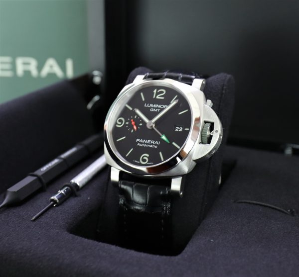 Panerai Luminor GMT - PAM01971 - Limited Edition 200 - Spirit of the Union - New - Full Set - 2021 - Image 2