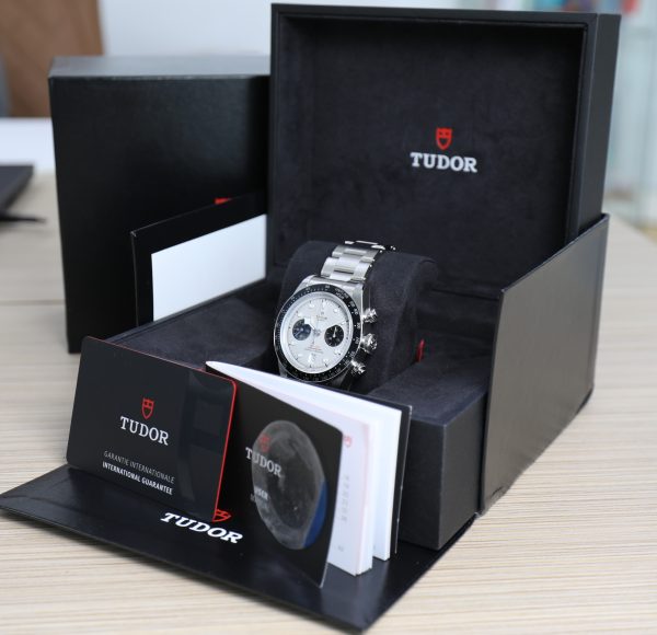 Tudor Black Bay - Chronograph - White Dial - Panda - 41mm - New - Full Set - Image 2