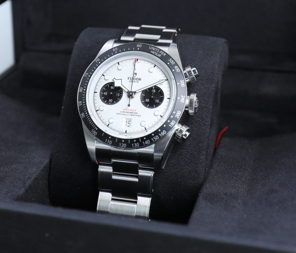 Tudor Black Bay - Chronograph - White Dial - Panda - 41mm - New - Full Set - Image 3