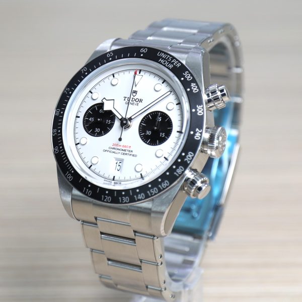 Tudor Black Bay - Chronograph - White Dial - Panda - 41mm - New - Full Set