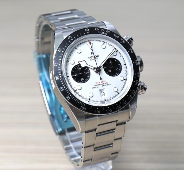 Tudor Black Bay - Chronograph - White Dial - Panda - 41mm - New - Full Set - Image 6