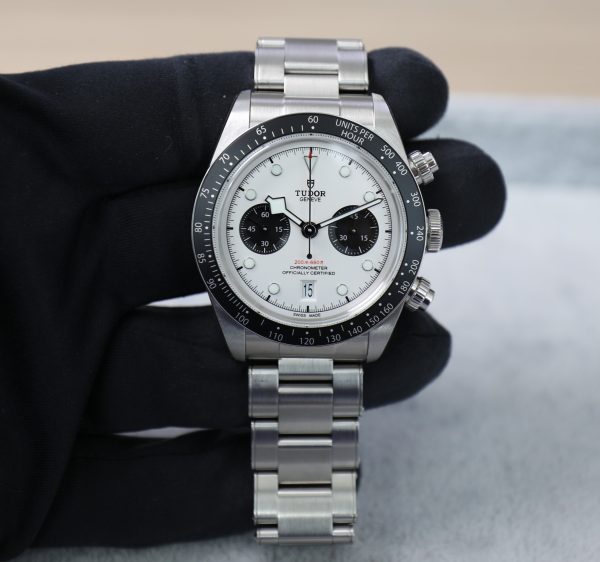 Tudor Black Bay - Chronograph - White Dial - Panda - 41mm - New - Full Set - Image 8