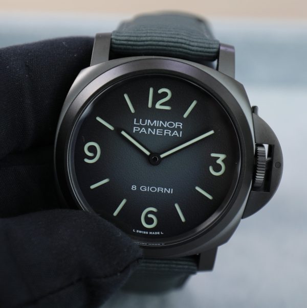 Panerai Luminor - Geneva Boutique Edition - 121pcs - 8 Days Power Reserve - Titanium and DLC - NEW - Image 8