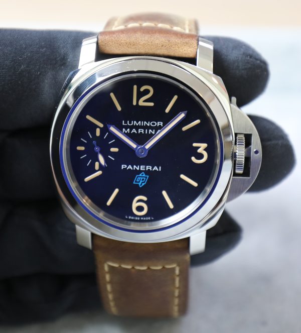 Panerai Luminor Marina Blue Logo - PAM00631 - 44mm - Very good conditions - Full Set - Image 8