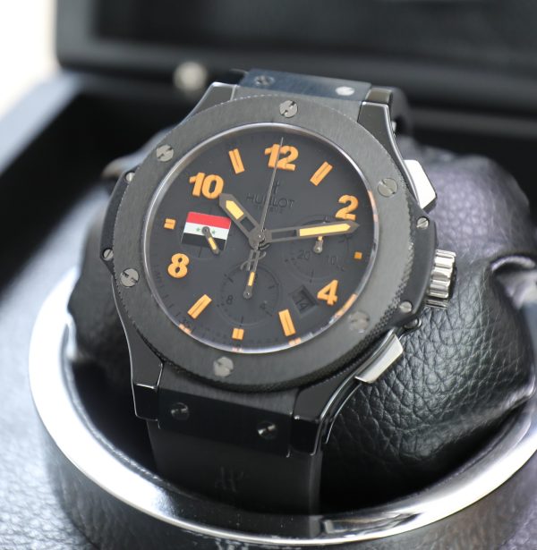 Hublot Big Bang - Black Magic - Ceramic - 44mm - Syria Limited Edition 50pcs - Very good Conditions - Image 13