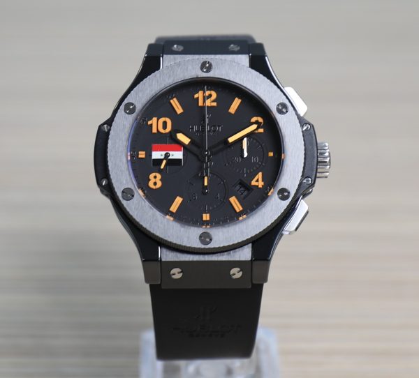 Hublot Big Bang - Black Magic - Ceramic - 44mm - Syria Limited Edition 50pcs - Very good Conditions - Image 11