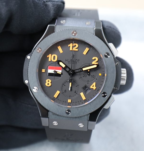 Hublot Big Bang - Black Magic - Ceramic - 44mm - Syria Limited Edition 50pcs - Very good Conditions - Image 5