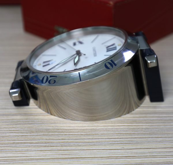 Cartier Pendulette Pasha - Stainless Steel - Quartz - Box - Image 10