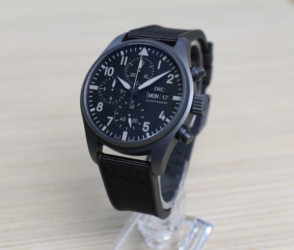 IWC Pilot Chronograph - TOP GUN Edition - Ceratanium - 41mm - New - Full Set