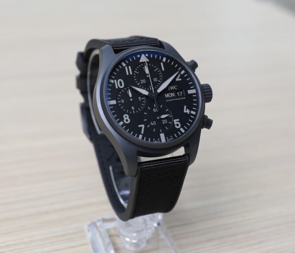 IWC Pilot Chronograph - TOP GUN Edition - Ceratanium - 41mm - New - Full Set - Image 7