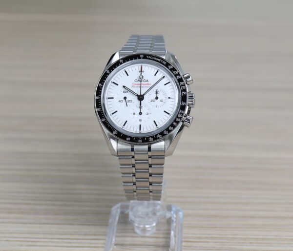 Omega Speedmaster Professional Moonwatch - 42mm - Sapphire - White Dial - New - Full Set - Image 7