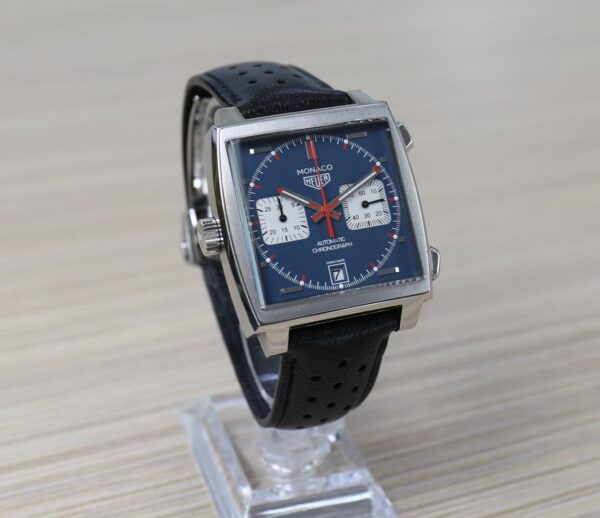 TAG Heuer Monaco Calibre 11 - Steve McQueen’s - Very Good Conditions - CAW211P.FC6356 - Image 7