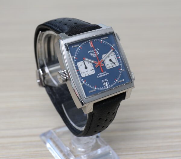 TAG Heuer Monaco Calibre 11 - Steve McQueen’s - Very Good Conditions - CAW211P.FC6356 - Image 8