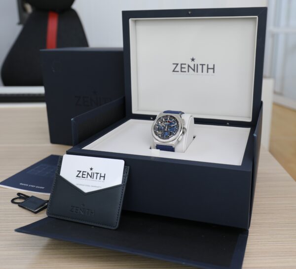 Zenith Defy El Primero 21 - 44mm - Titanium - Skeleton High Frequency Chrono - Unworn - Full Set - Image 2