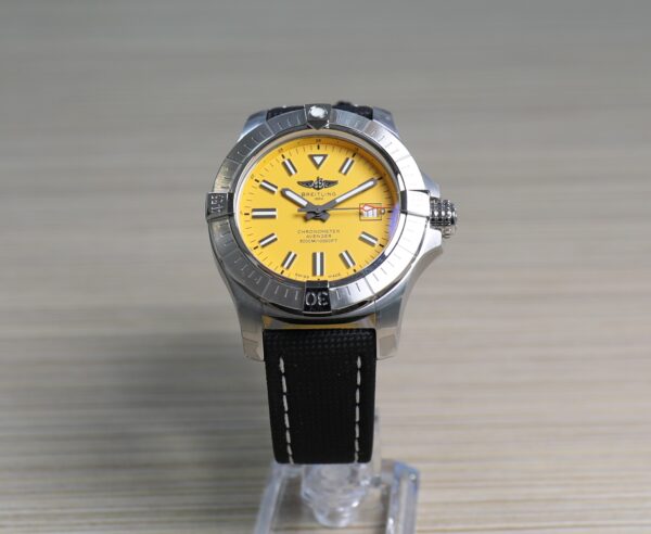 Breitling Avenger Seawolf - Automatic - 45mm - Yellow Dial - New - Full Set - Image 7