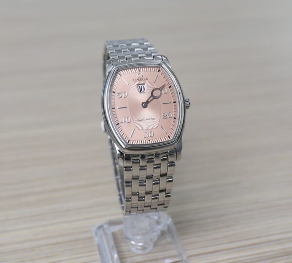 Omega De Ville Prestige Jumping Hour - Salmon dial - Unworn - Full Set - Image 9