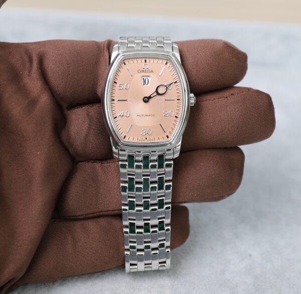 Omega De Ville Prestige Jumping Hour - Salmon dial - Unworn - Full Set - Image 13