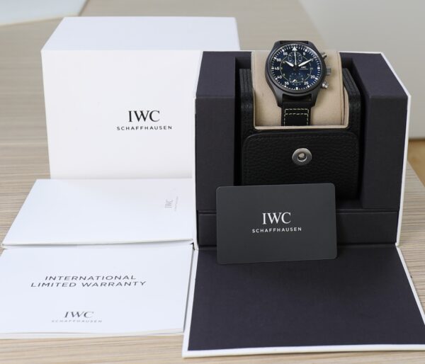 IWC Pilot's Watch Chronograph "Blue Angels" Edition - 44.5mm - Very Good Conditions - Full Set - Image 2