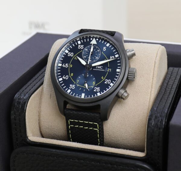 IWC Pilot's Watch Chronograph "Blue Angels" Edition - 44.5mm - Very Good Conditions - Full Set - Image 5