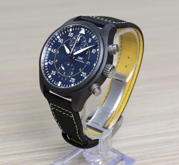 IWC Pilot's Watch Chronograph "Blue Angels" Edition - 44.5mm - Very Good Conditions - Full Set - Image 6