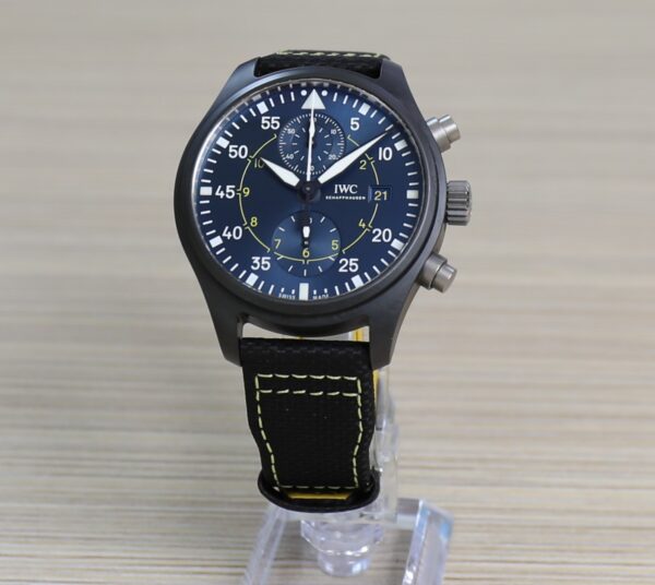 IWC Pilot's Watch Chronograph "Blue Angels" Edition - 44.5mm - Very Good Conditions - Full Set - Image 7