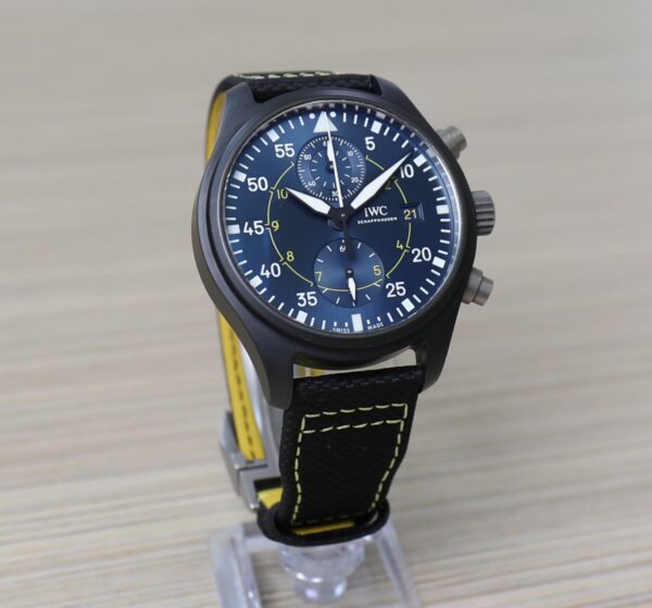 IWC Pilot's Watch Chronograph "Blue Angels" Edition - 44.5mm - Very Good Conditions - Full Set - Image 8