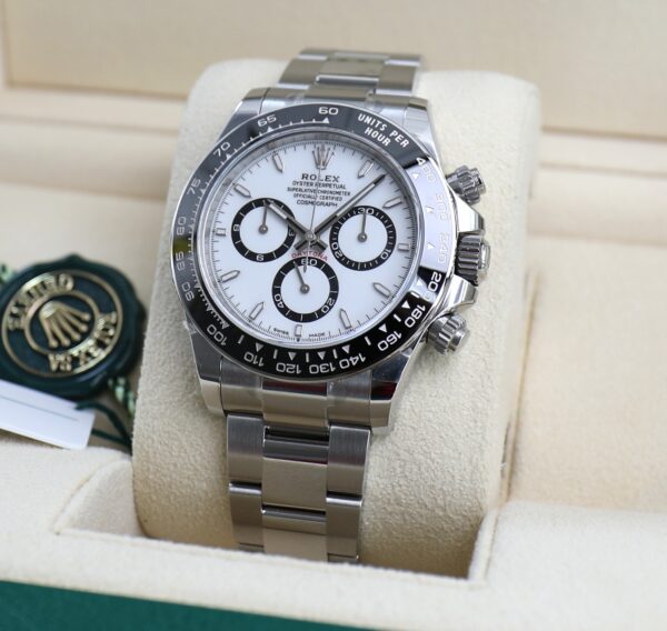 Rolex Cosmograph Daytona - 40mm New Reference - Panda White Dial - New with stickers - Full Set - Image 5