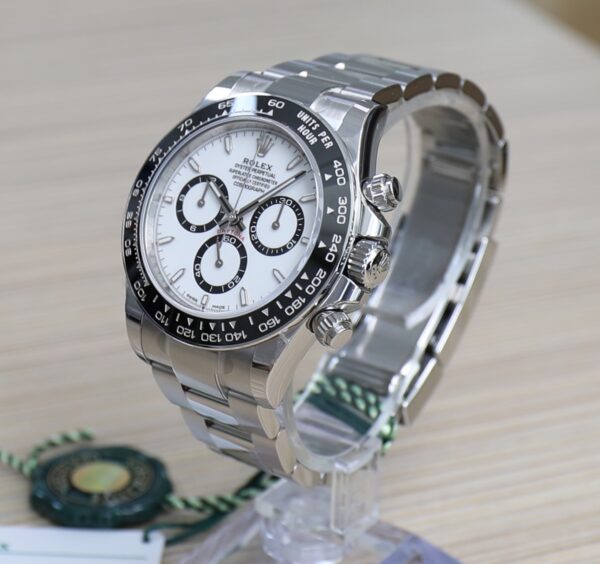 Rolex Cosmograph Daytona - 40mm New Reference - Panda White Dial - New with stickers - Full Set - Image 6