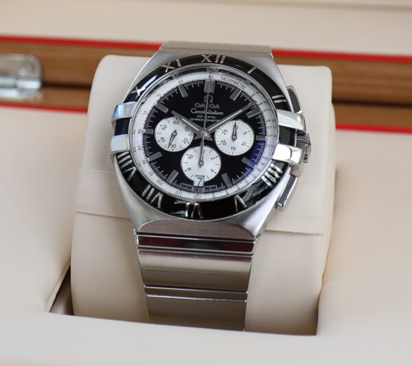 Omega Constellation Double Eagle - Chronograph - 41mm - Very Good Conditions - Image 5