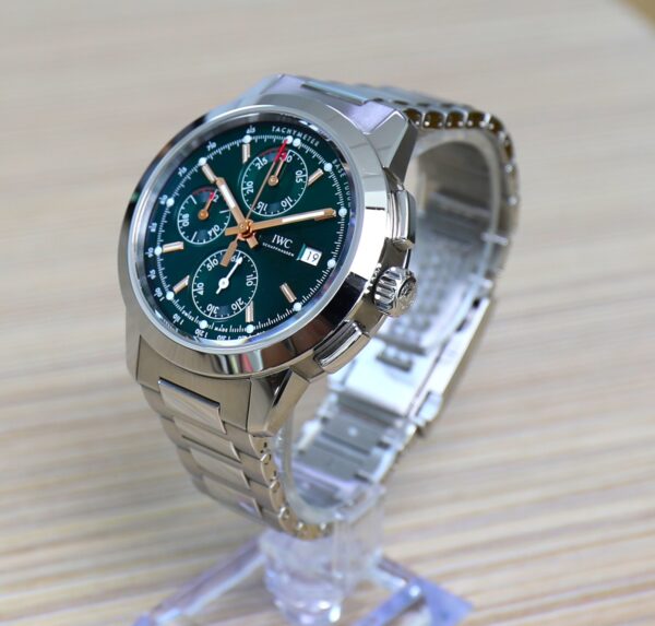 IWC Ingenieur Chronograph - Limited Edition Boutique Kuwait City 150pcs - Steel Bracelet - Full Set - Image 4