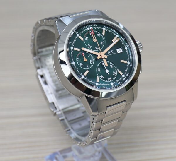 IWC Ingenieur Chronograph - Limited Edition Boutique Kuwait City 150pcs - Steel Bracelet - Full Set - Image 7