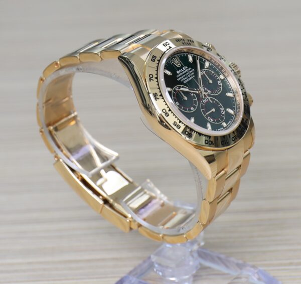 Rolex Cosmograph Daytona - Anniversary - John Mayer 18K Yellow Gold - Green dial - New - Full Set - Image 11