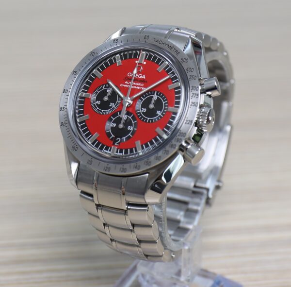 Omega Speedmaster - Michael Schumacher Legend Collection - 42mm - Red Dial - Unworn - Full Set