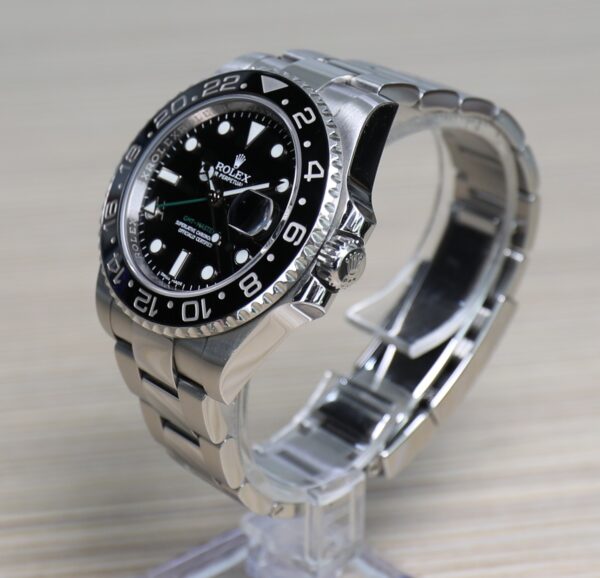 Rolex GMT-Master II - 40mm - Black Dial Bezel - Good Conditions - Box and Card - Image 6