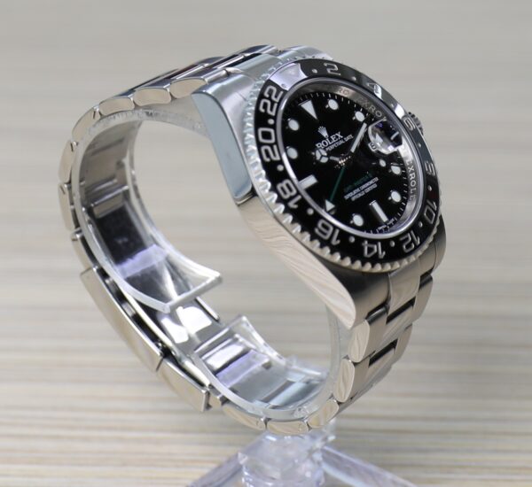 Rolex GMT-Master II - 40mm - Black Dial Bezel - Good Conditions - Box and Card - Image 10