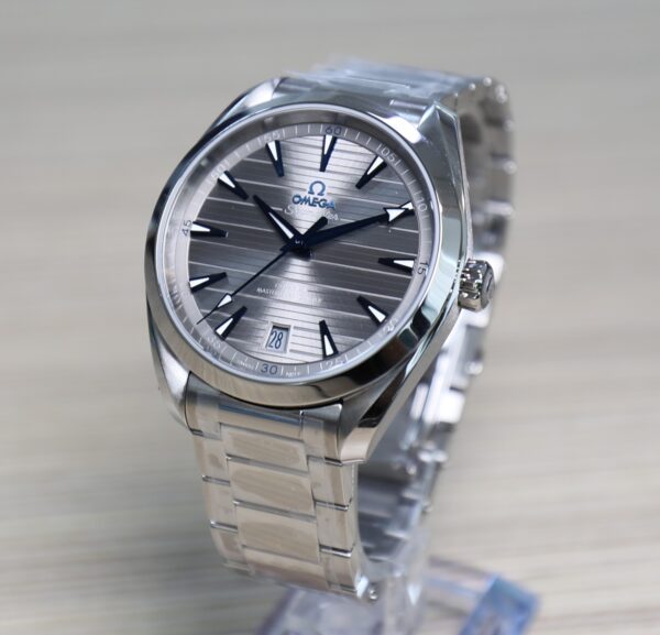 Omega Seamaster Aqua Terra - 41mm - Grey dial - Full Steel - New - Full Set