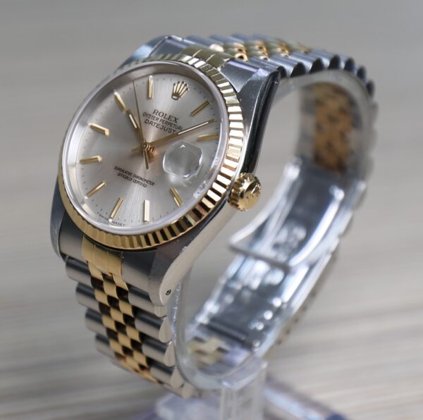 Rolex Datejust 36 - X Serial - Jubilee Bracelet - Very good conditions - Full Set with Invoice - Image 7