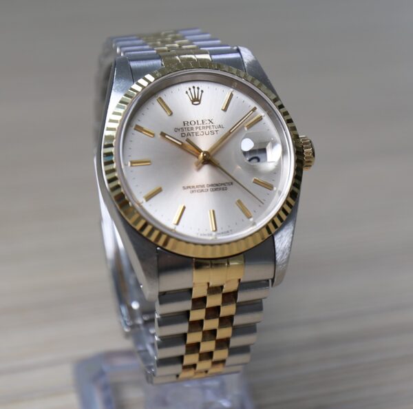 Rolex Datejust 36 - X Serial - Jubilee Bracelet - Very good conditions - Full Set with Invoice - Image 9