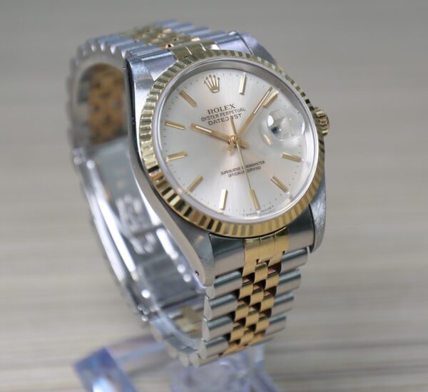 Rolex Datejust 36 - X Serial - Jubilee Bracelet - Very good conditions - Full Set with Invoice - Image 10