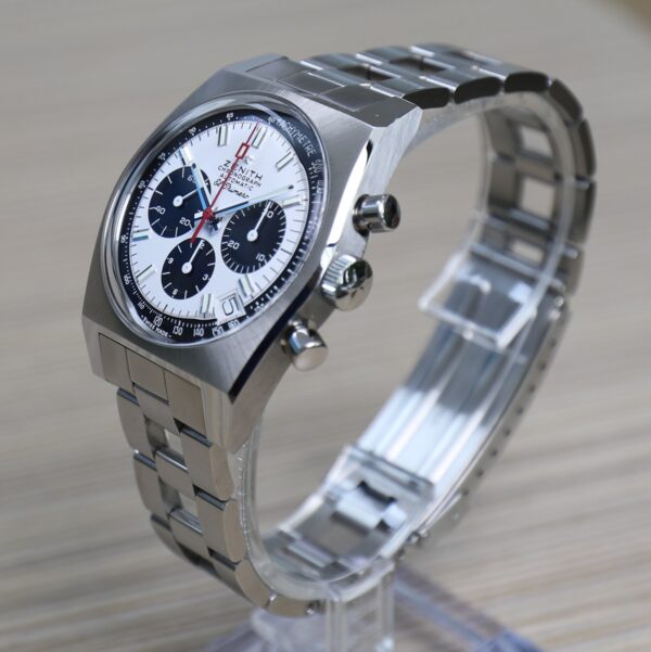 Zenith El Primero Chronomaster - Revival El Primero A384 - Panda - V good Conditions - Full Set - Image 6