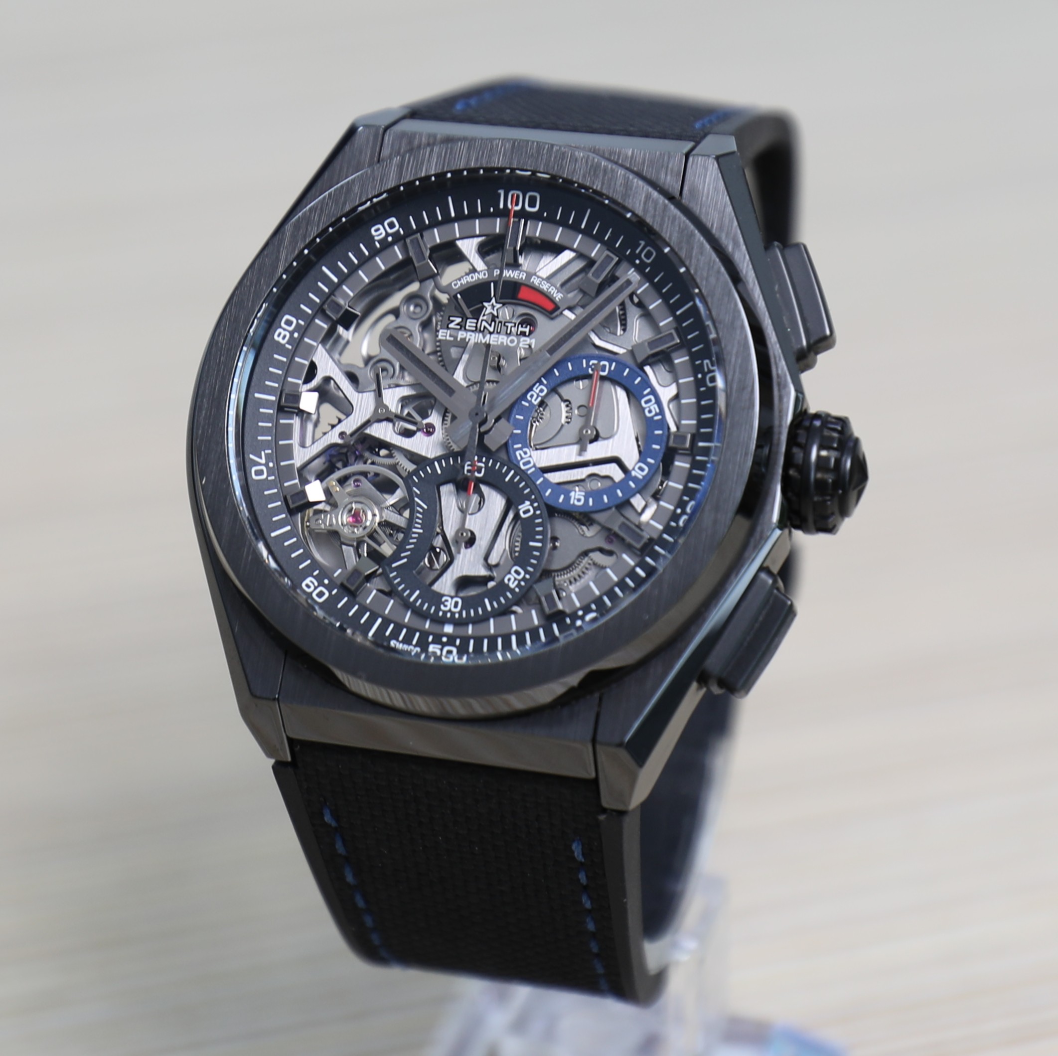 Zenith Defy El Primero 21 - Ceramic - Skeleton Chronograph - 44m - Unworn - Full Set