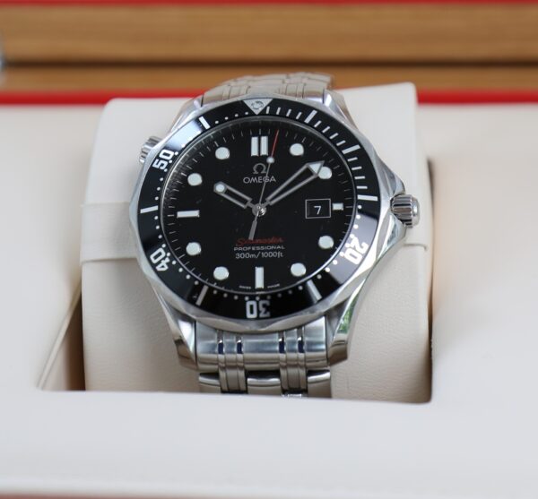 Omega Seamaster Diver 300 M - 41mm - Waves Dial - Quartz - Very Good Conditions - Full Set - Image 5