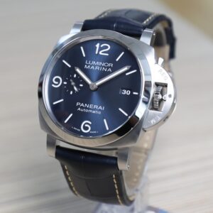 Panerai Luminor Marina - PAM01313 - Blue sun-brushed Dial - 44mm - Automatic - Unworn - Full Set