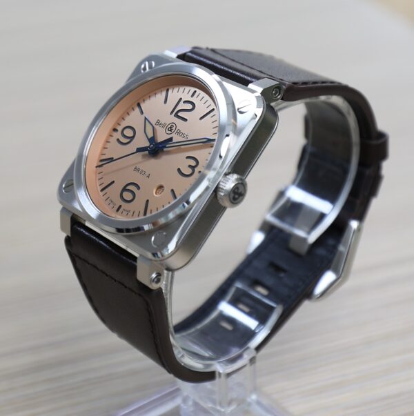Bell & Ross BR03A - Copper - Salmon Dial - 41mm - Very Good Conditions - Full Set - Image 6