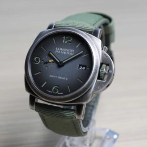Panerai Luminor Marina Navy SEALs - Brunito steel - PAM01214 - 44mm - New - Full Set